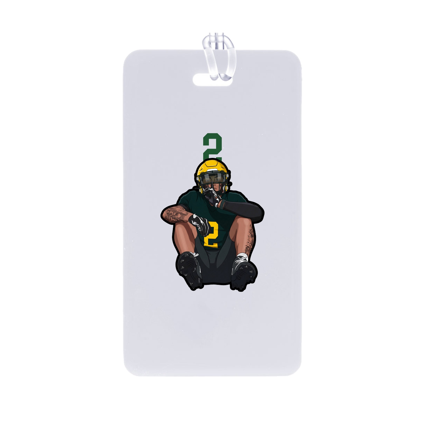 Bag Tag — Number Top in Classic