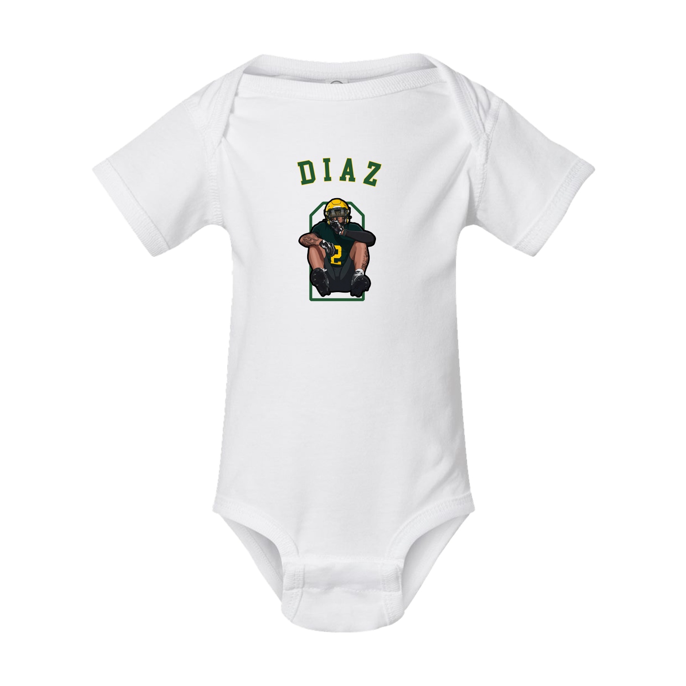 Baby Onesie — Shirsey Arch in White