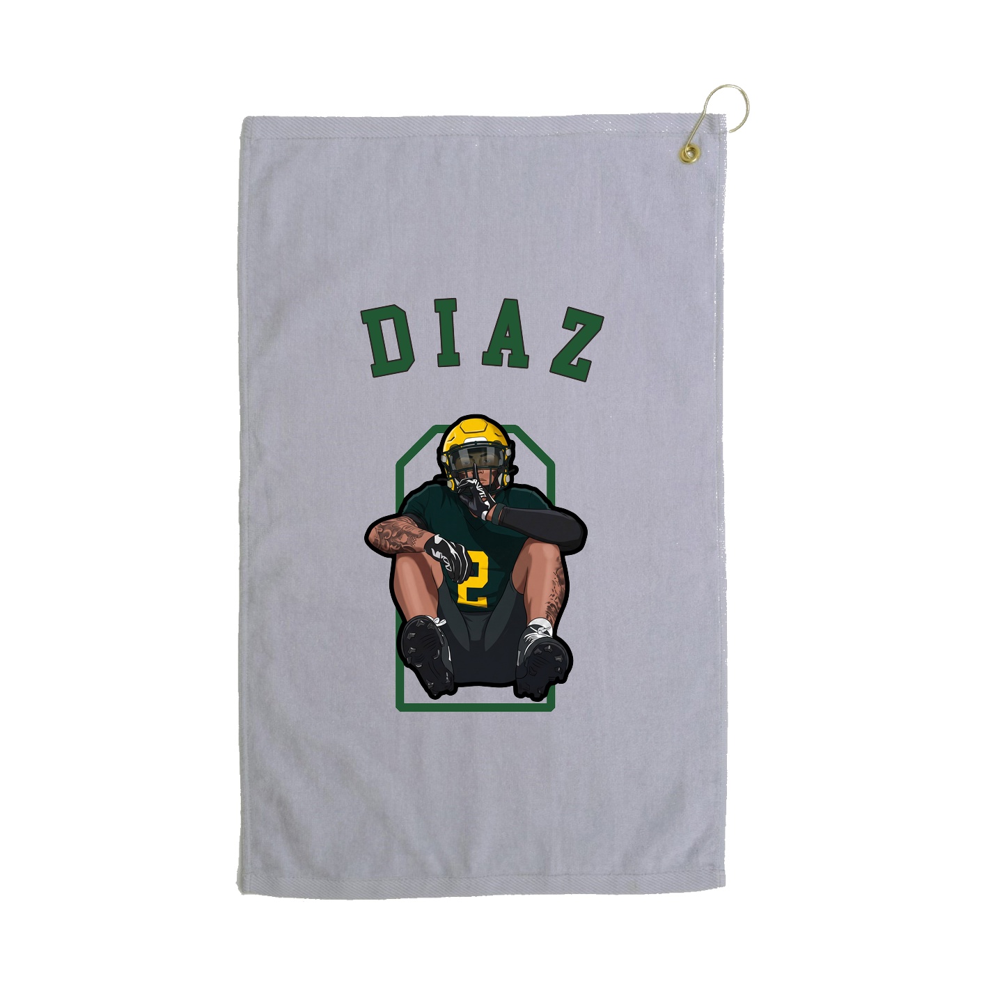 Golf Towel — Shirsey Arch in Grey