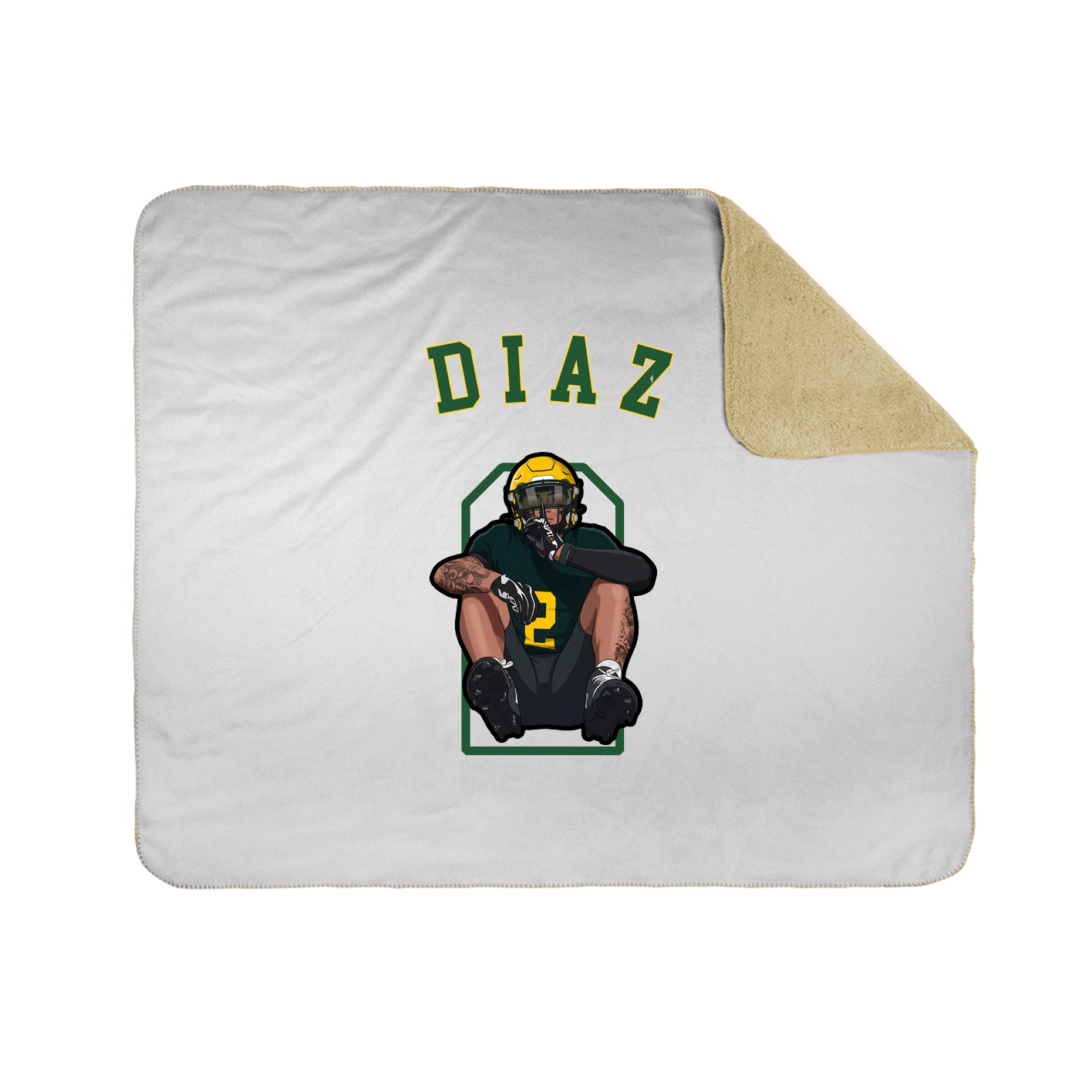 Throw Blanket — Shirsey Arch in White