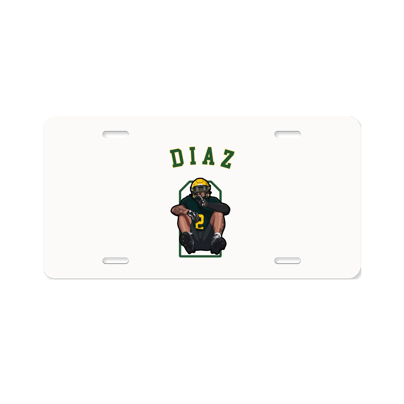 License Plate — Shirsey Arch in Classic