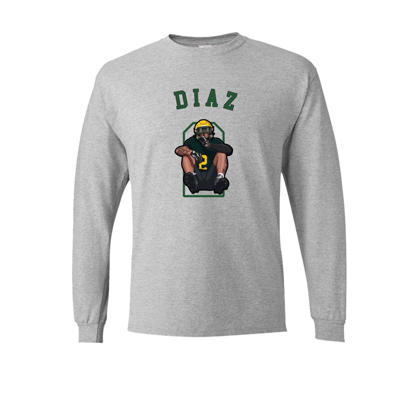Long Sleeve Tee — Shirsey Arch in Grey