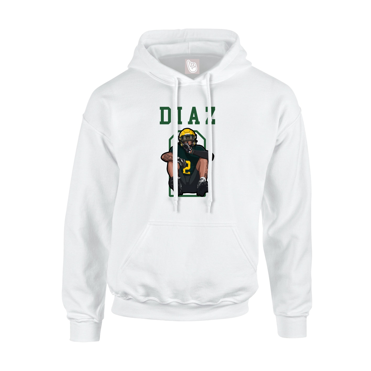 Youth Hoodie — Shirsey in White