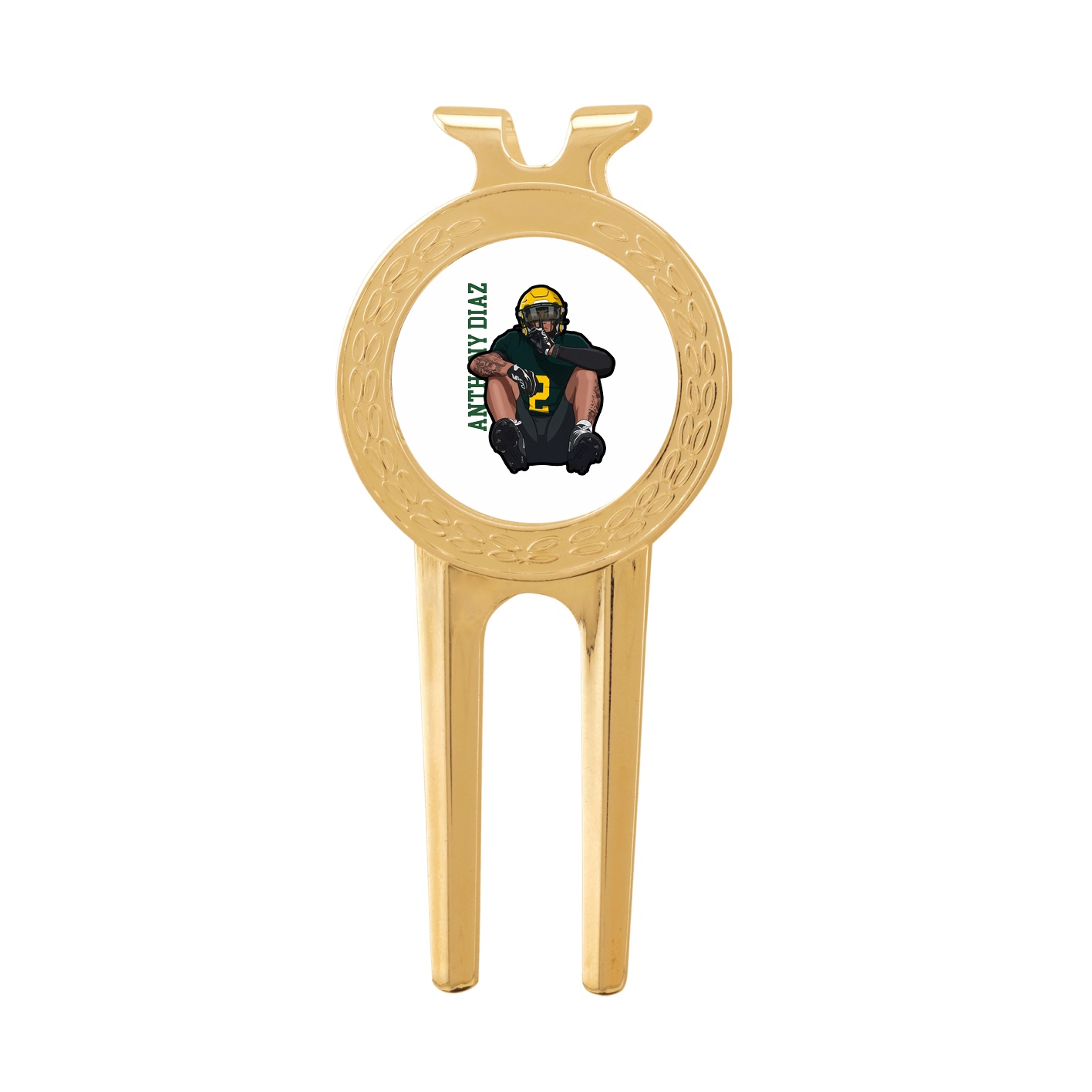 Divot Tool with Ball Marker — Name Vertical in Classic