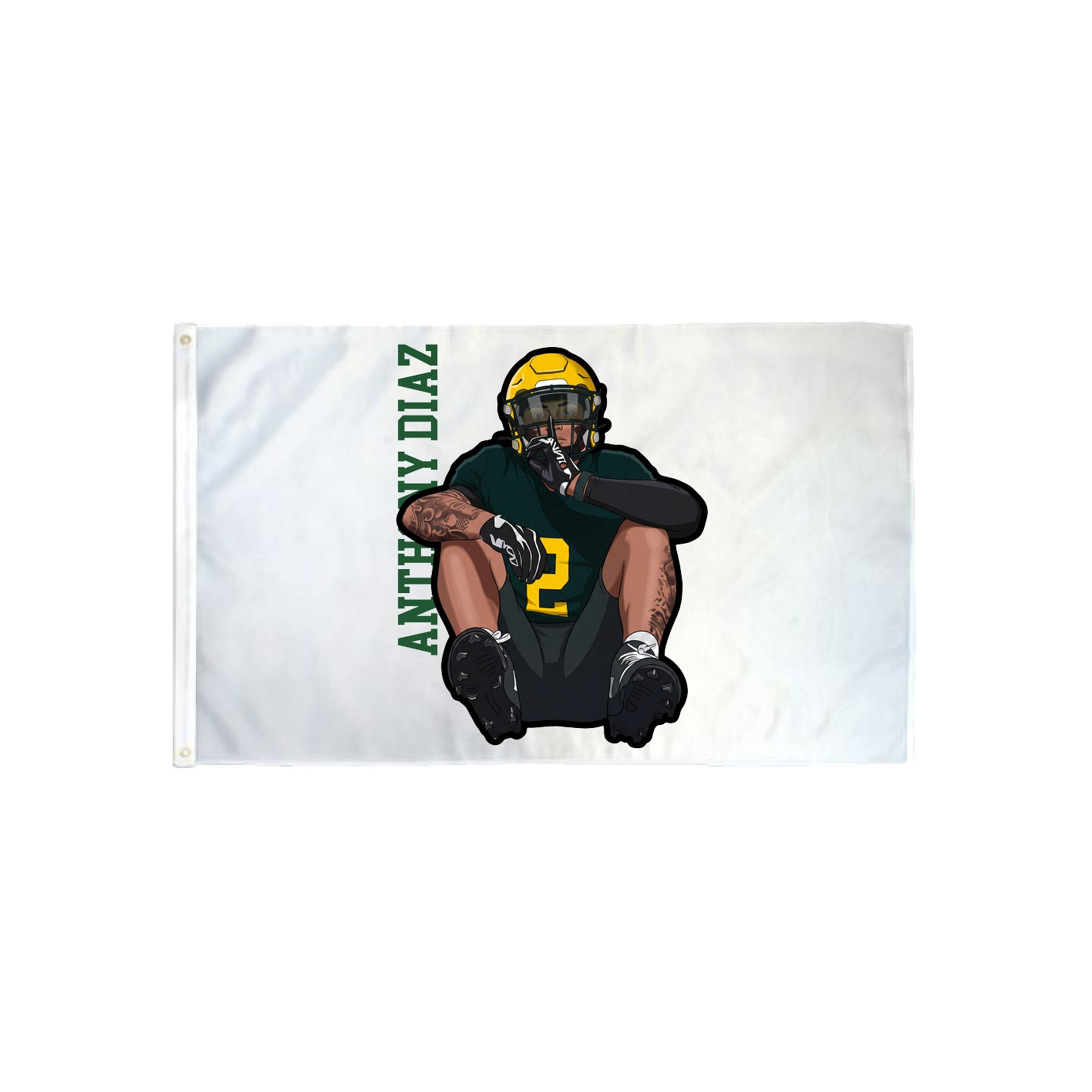 3x5 Flag — Name Vertical in Classic