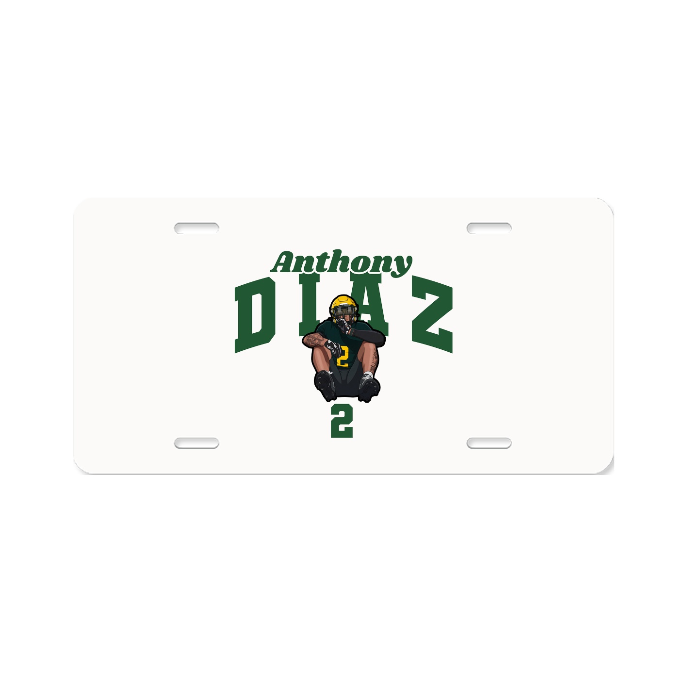 License Plate — Signature Arch in Classic