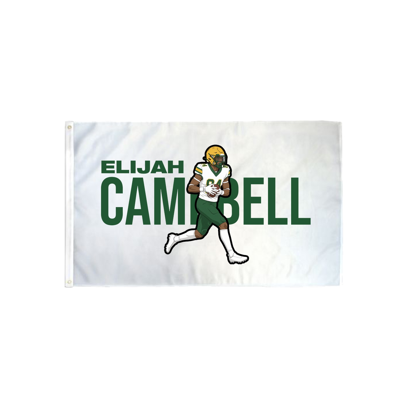 3x5 Flag — Player Name in Classic