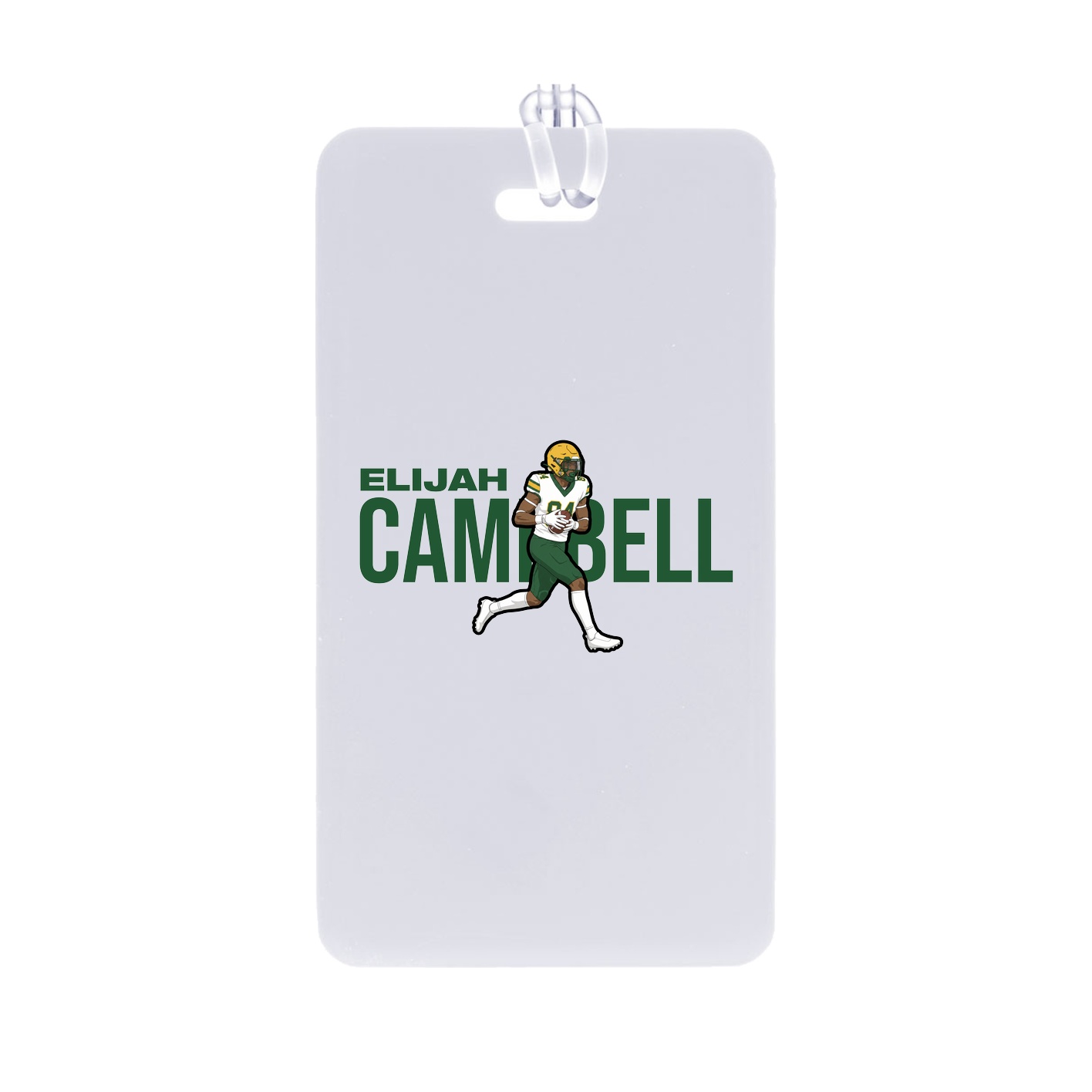 Bag Tag — Player Name in Classic
