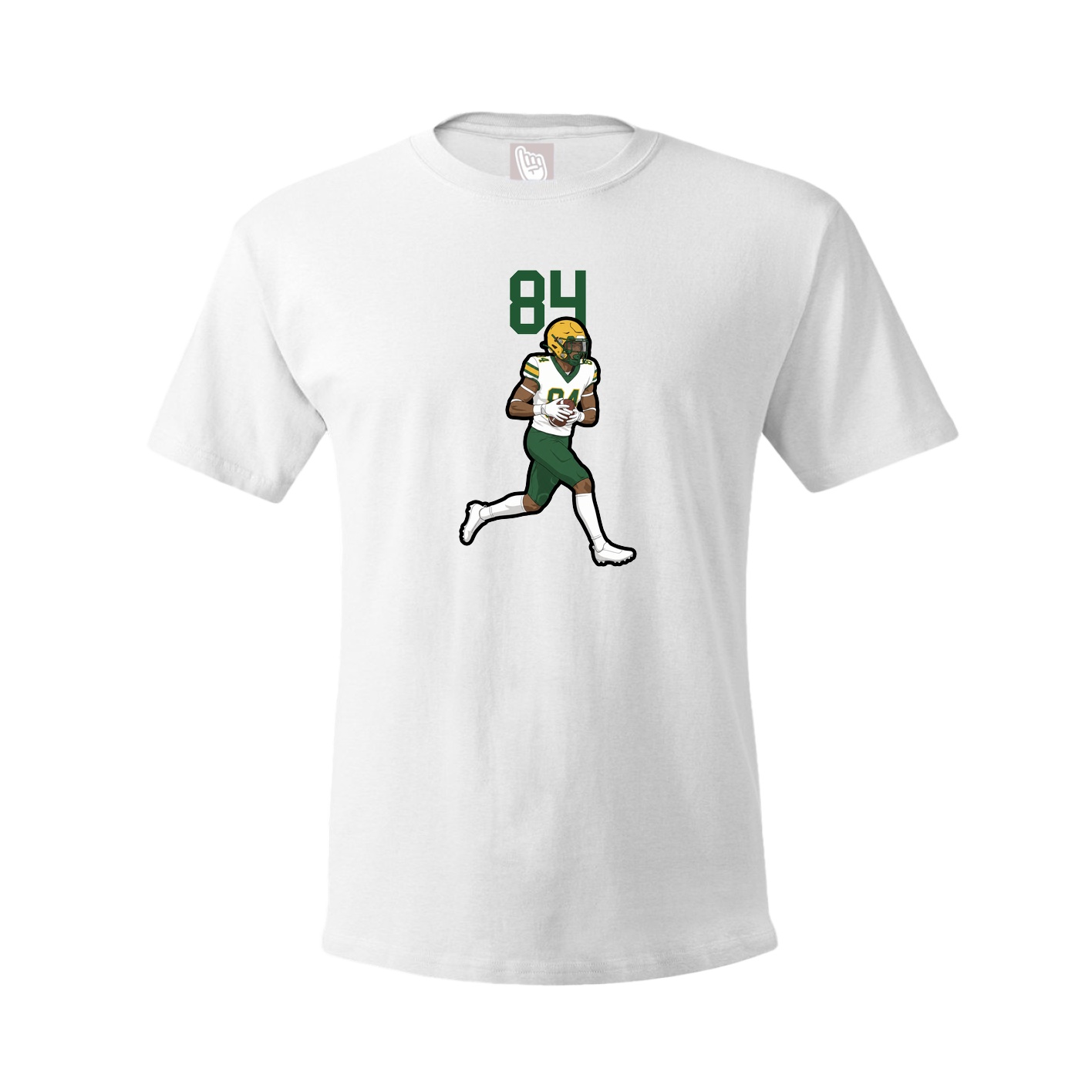 Tee — Number Top in White