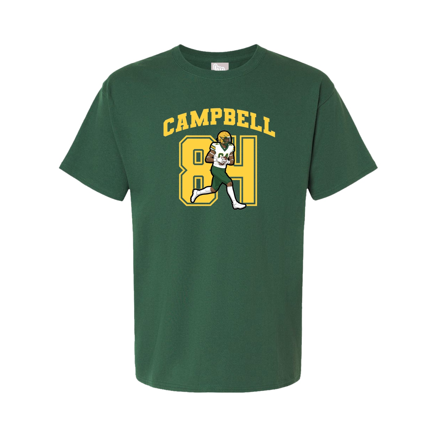 Tee — Number in Green