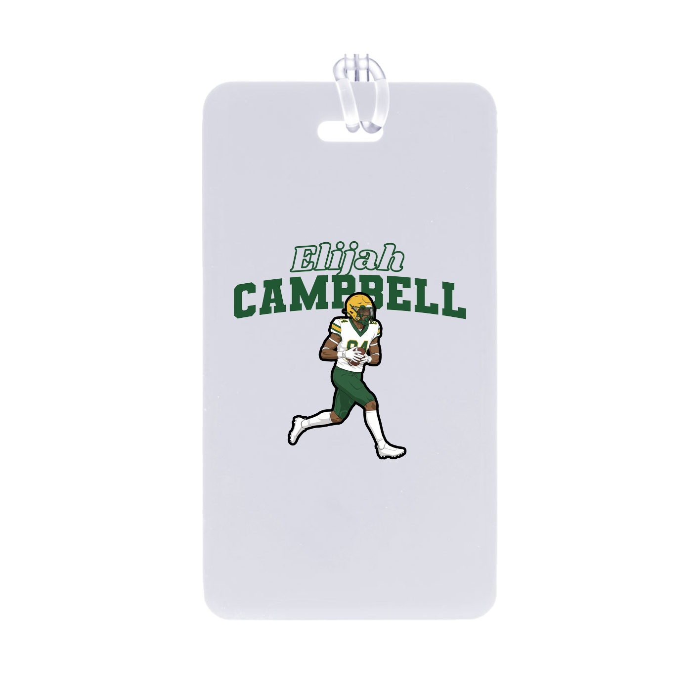 Bag Tag — Name Arch in Classic