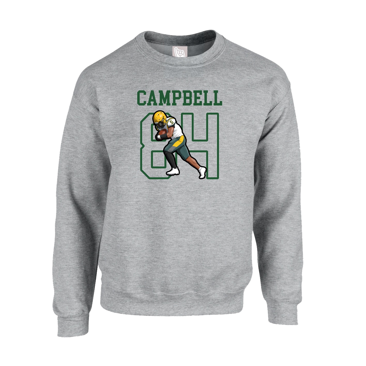 Fleece Crew — Shirsey in Grey