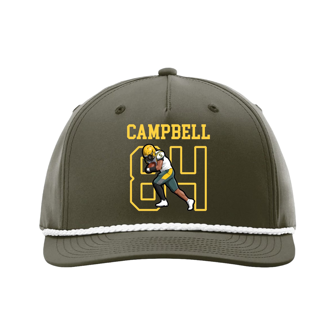 Five-Panel Classic Rope Cap — Shirsey in Green