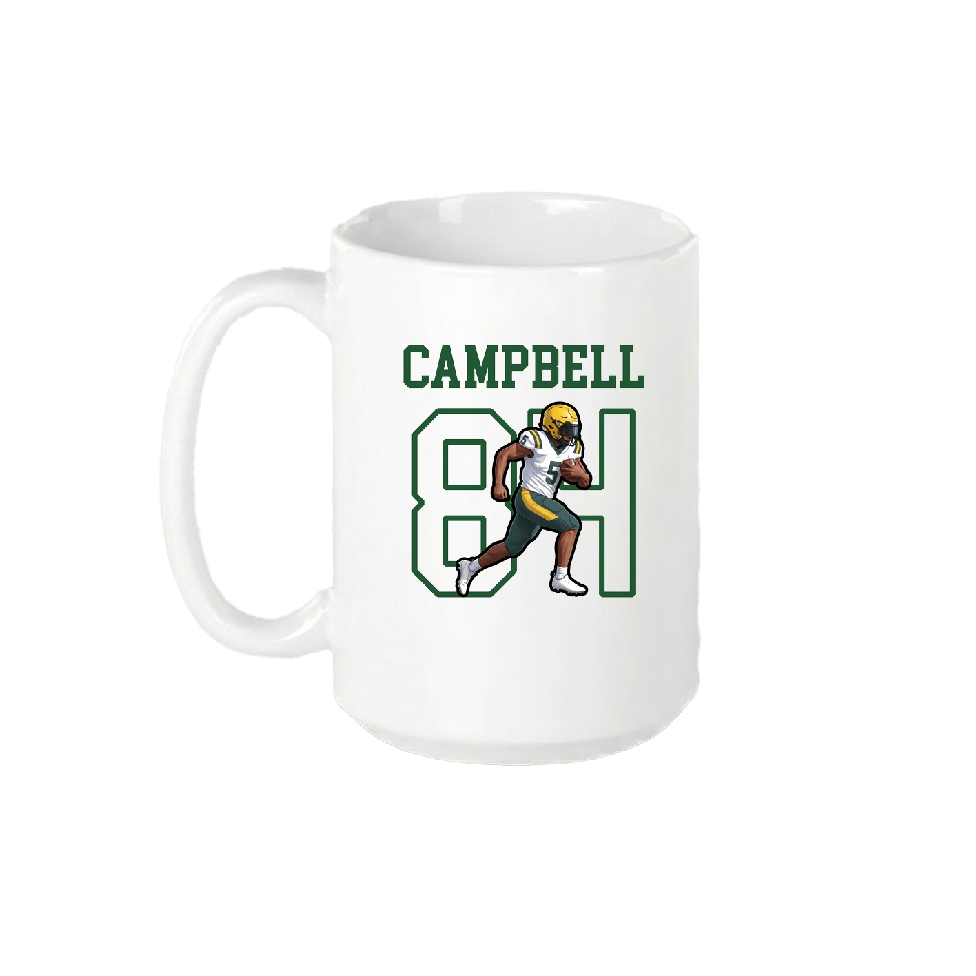 15oz Coffee Mug — Shirsey in White