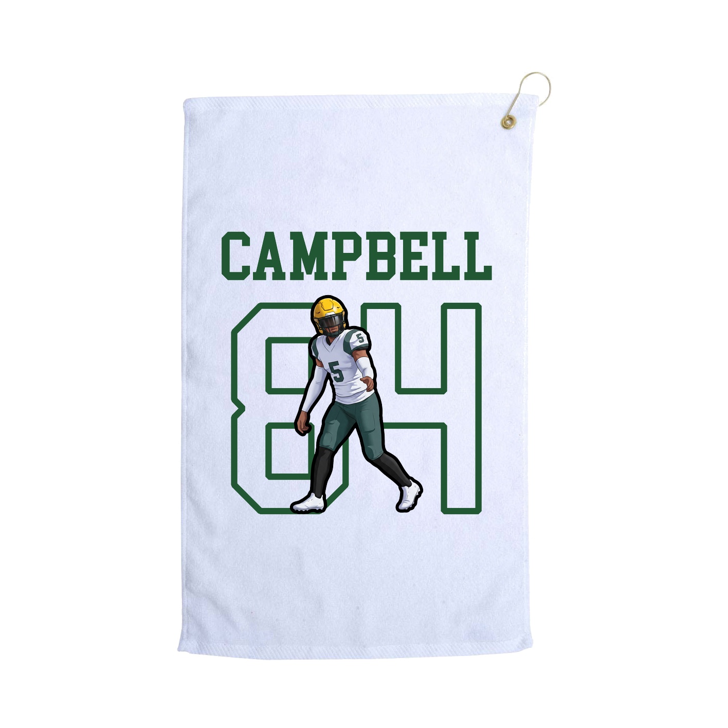 Golf Towel — Shirsey in White