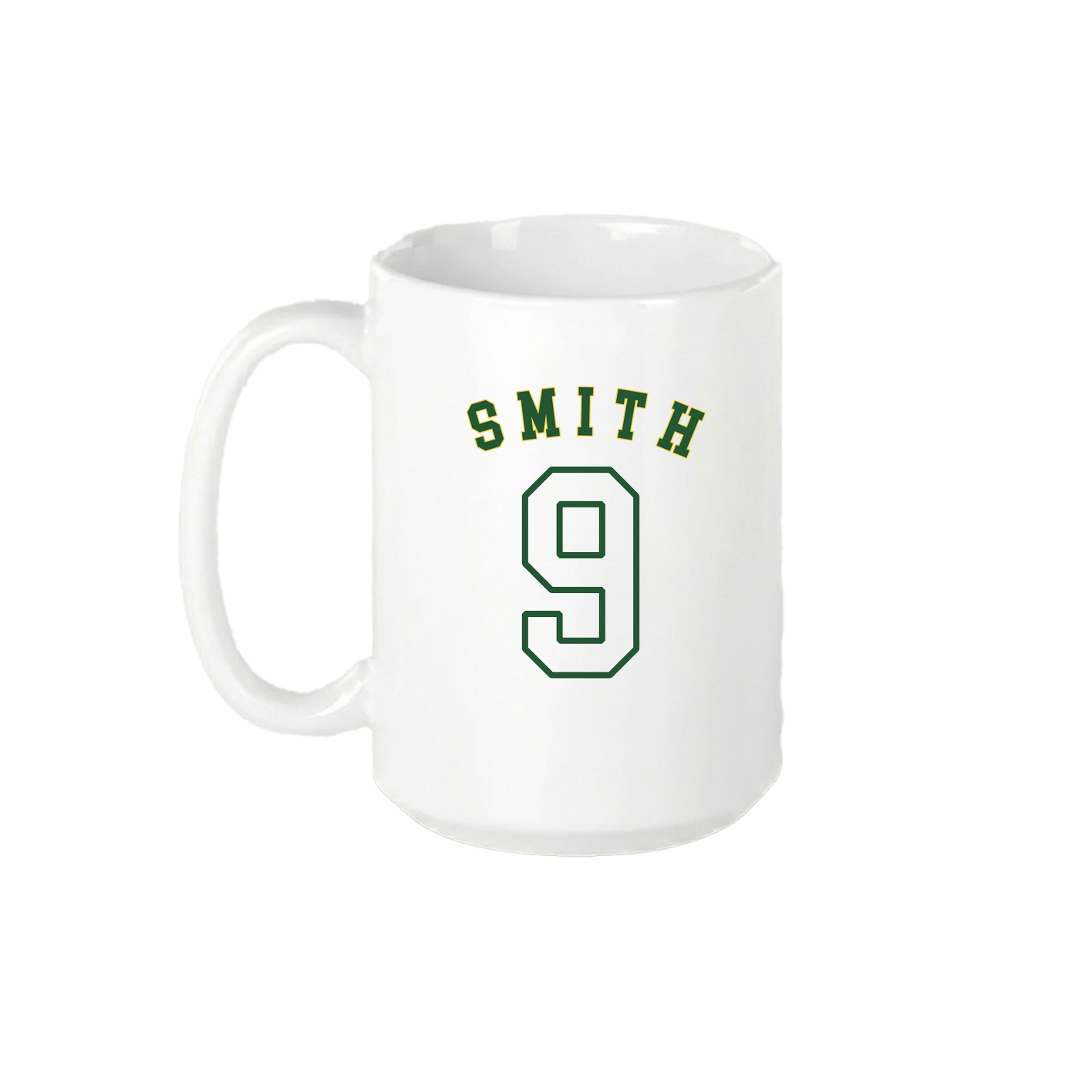 15oz Coffee Mug — Shirsey Arch in White