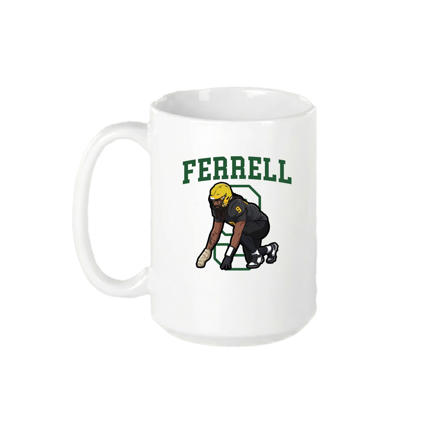 15oz Coffee Mug — Shirsey in White