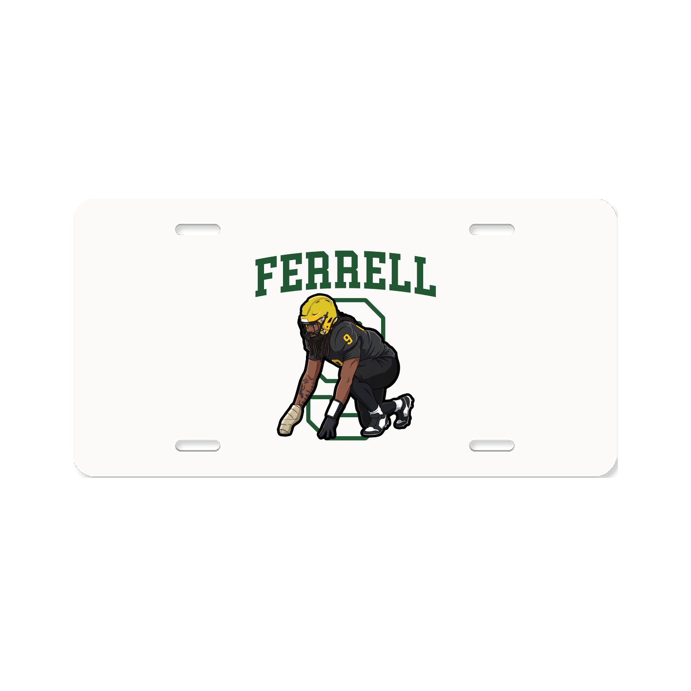 License Plate — Shirsey in Classic