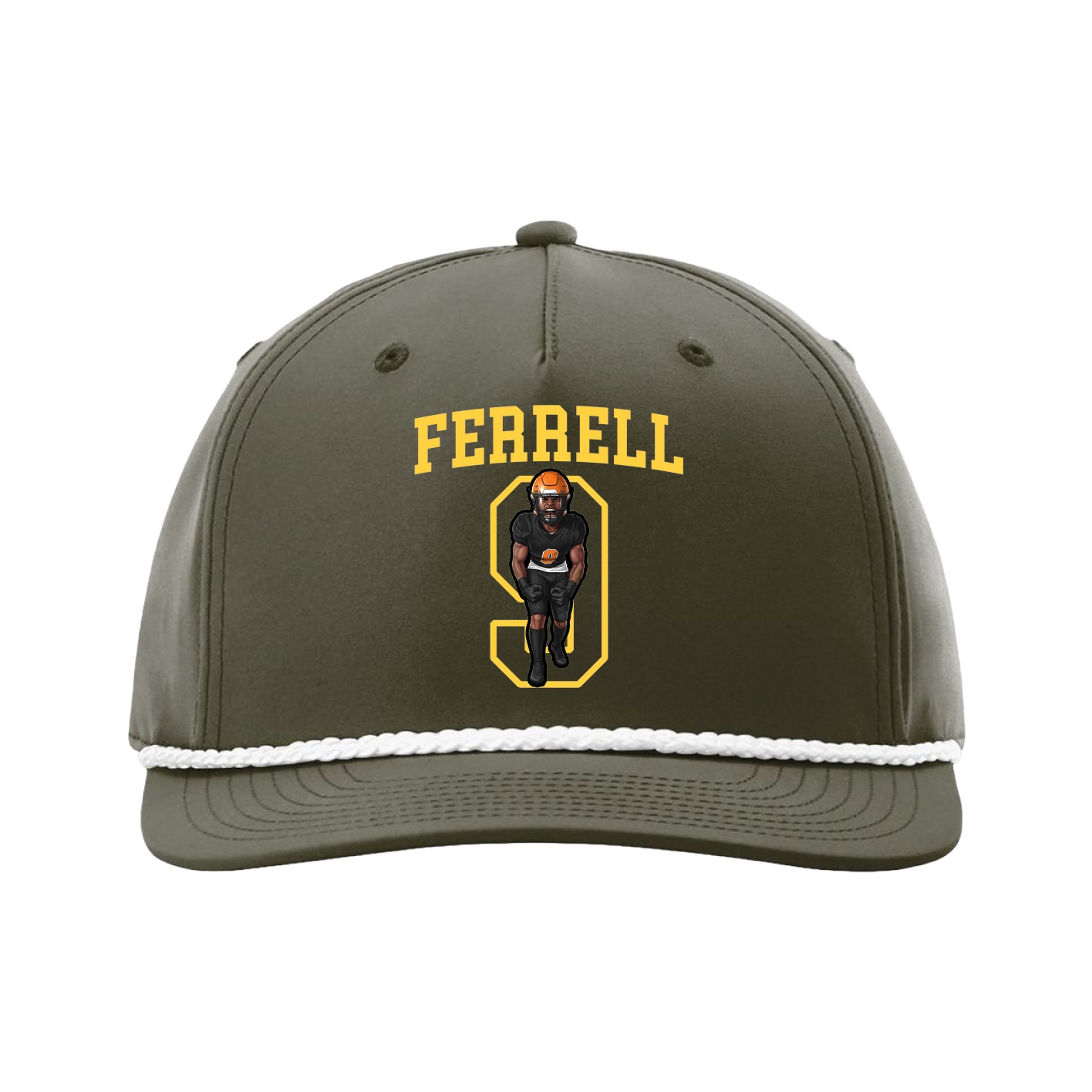 Five-Panel Classic Rope Cap — Shirsey in Green