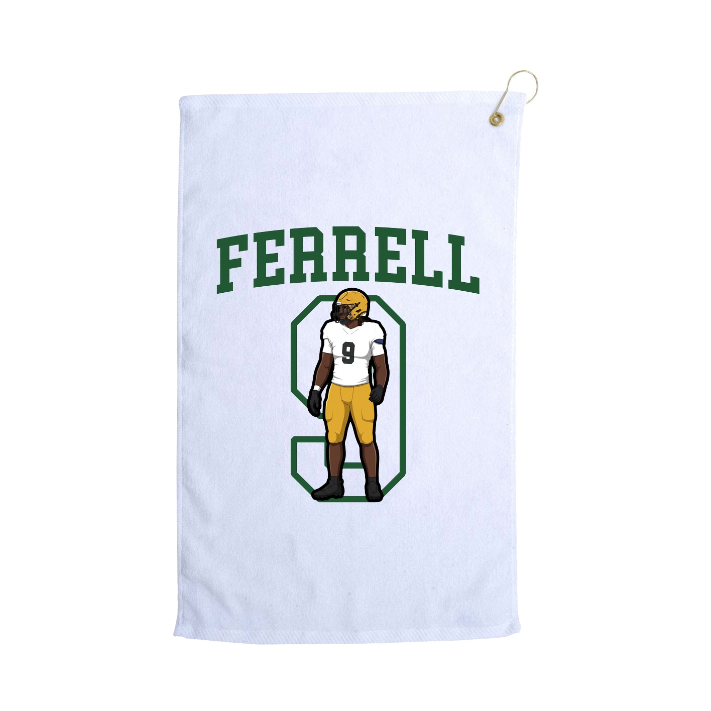 Golf Towel — Shirsey in White
