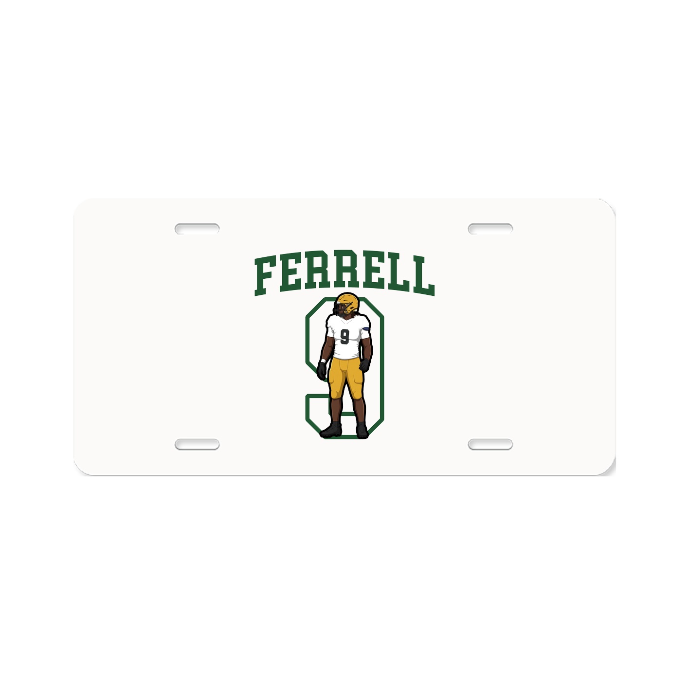 License Plate — Shirsey in Classic