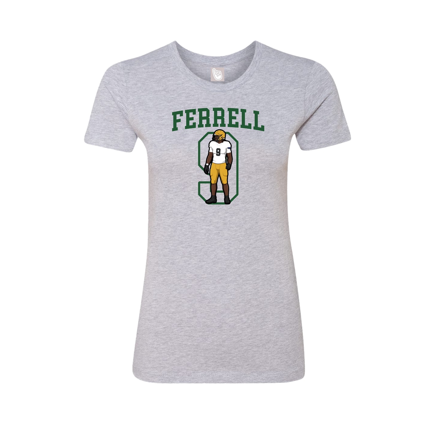 Fitted Women's Tee — Shirsey in Grey