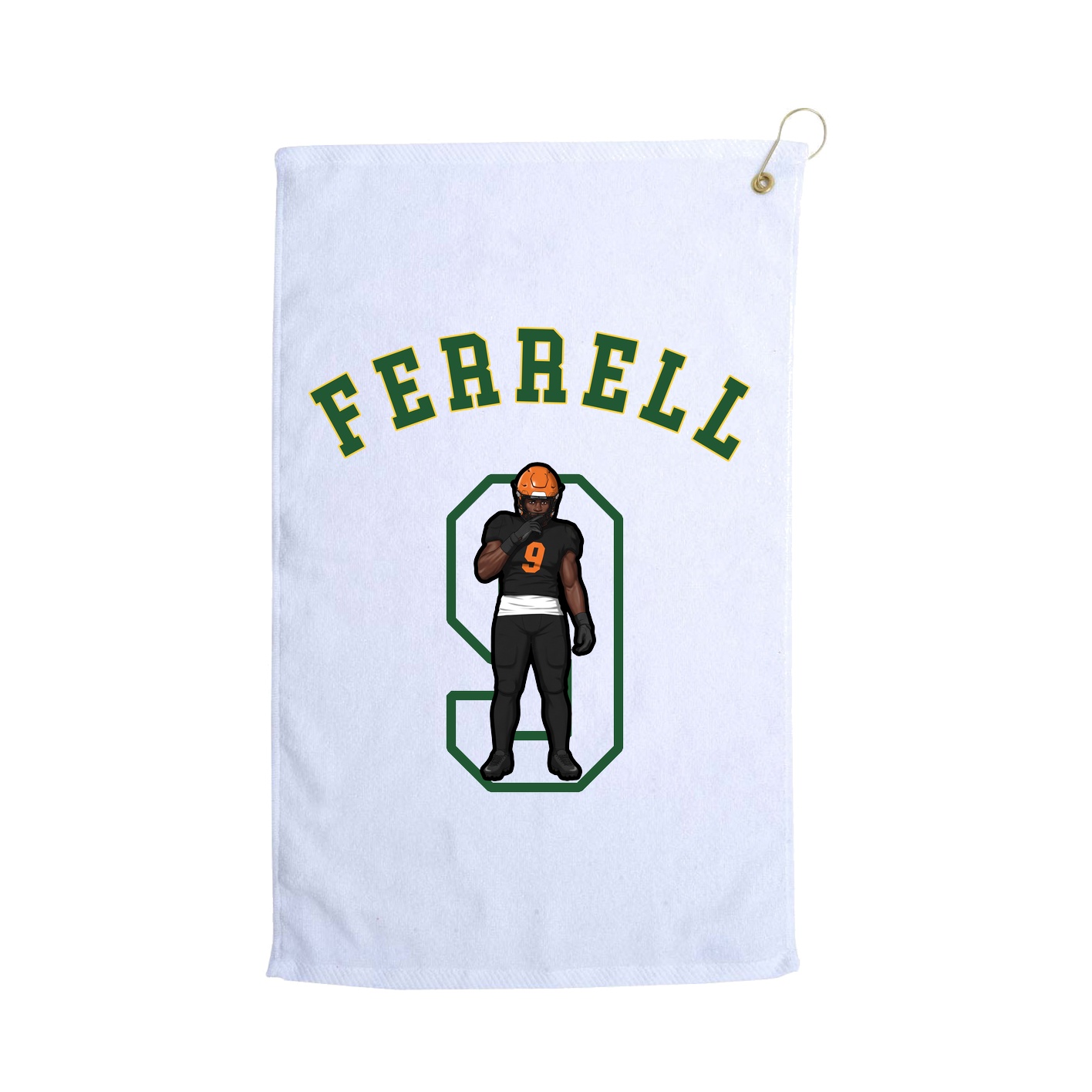 Terry Velour Golf Towel
