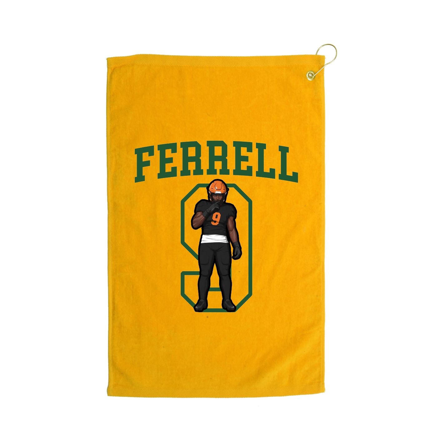 Golf Towel — Shirsey in Gold