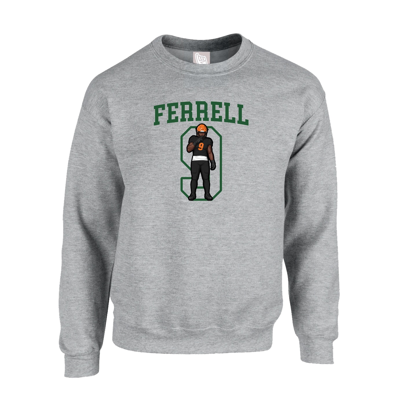 Fleece Crew — Shirsey in Grey