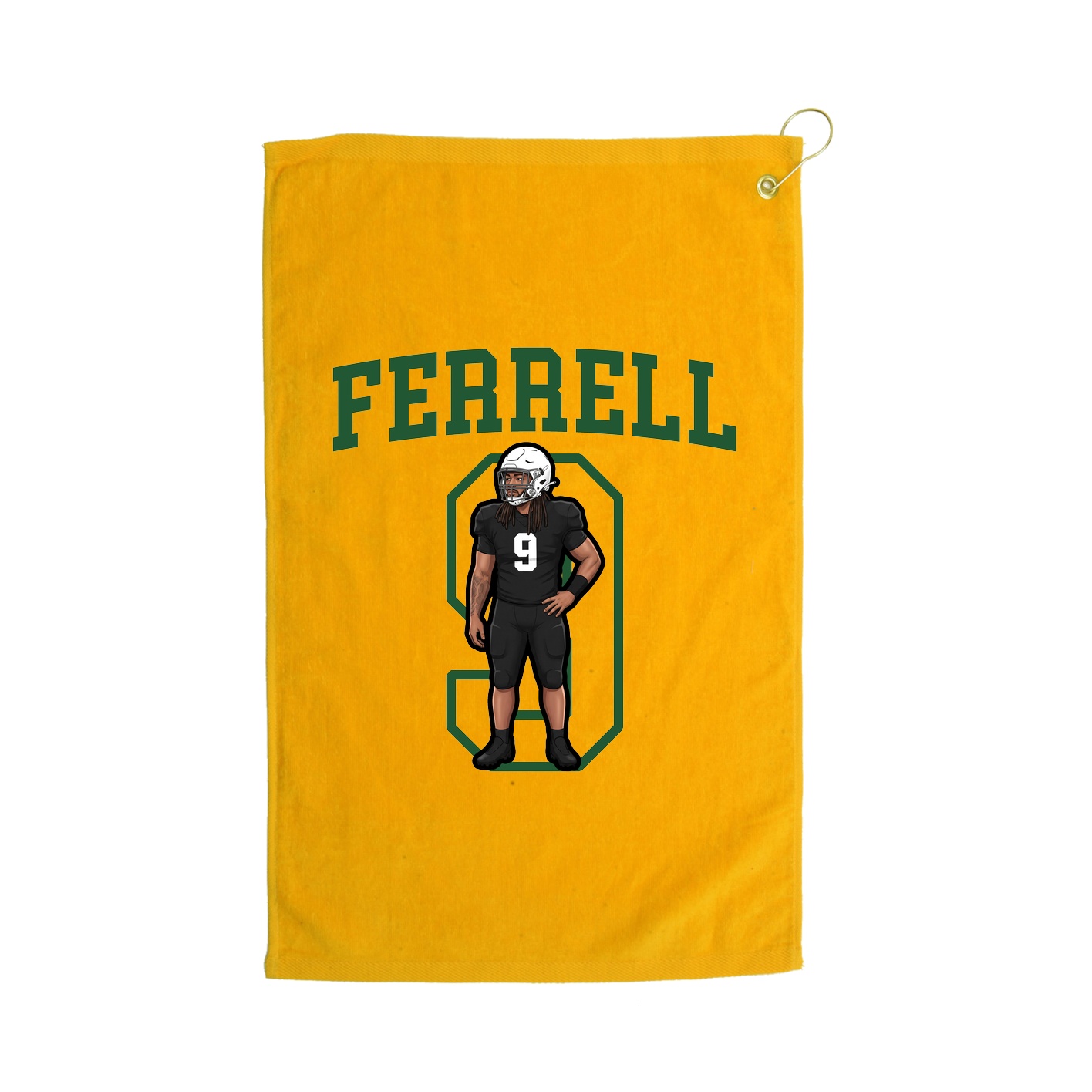 Golf Towel — Shirsey in Gold
