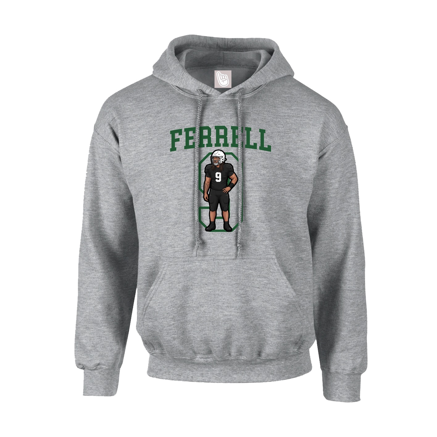 Hoodie — Shirsey in Grey