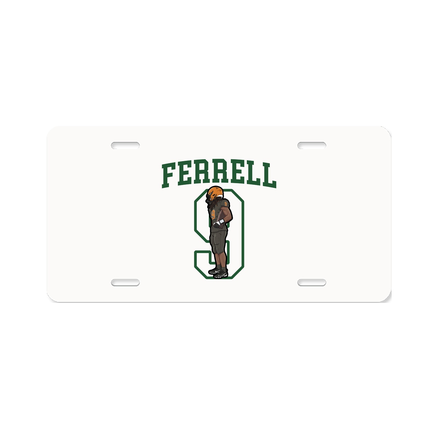 Aluminum License Plate