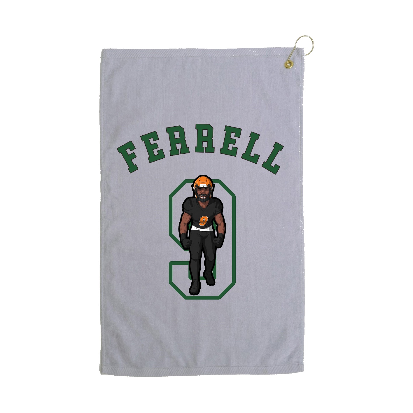 Golf Towel — Shirsey Arch in Grey