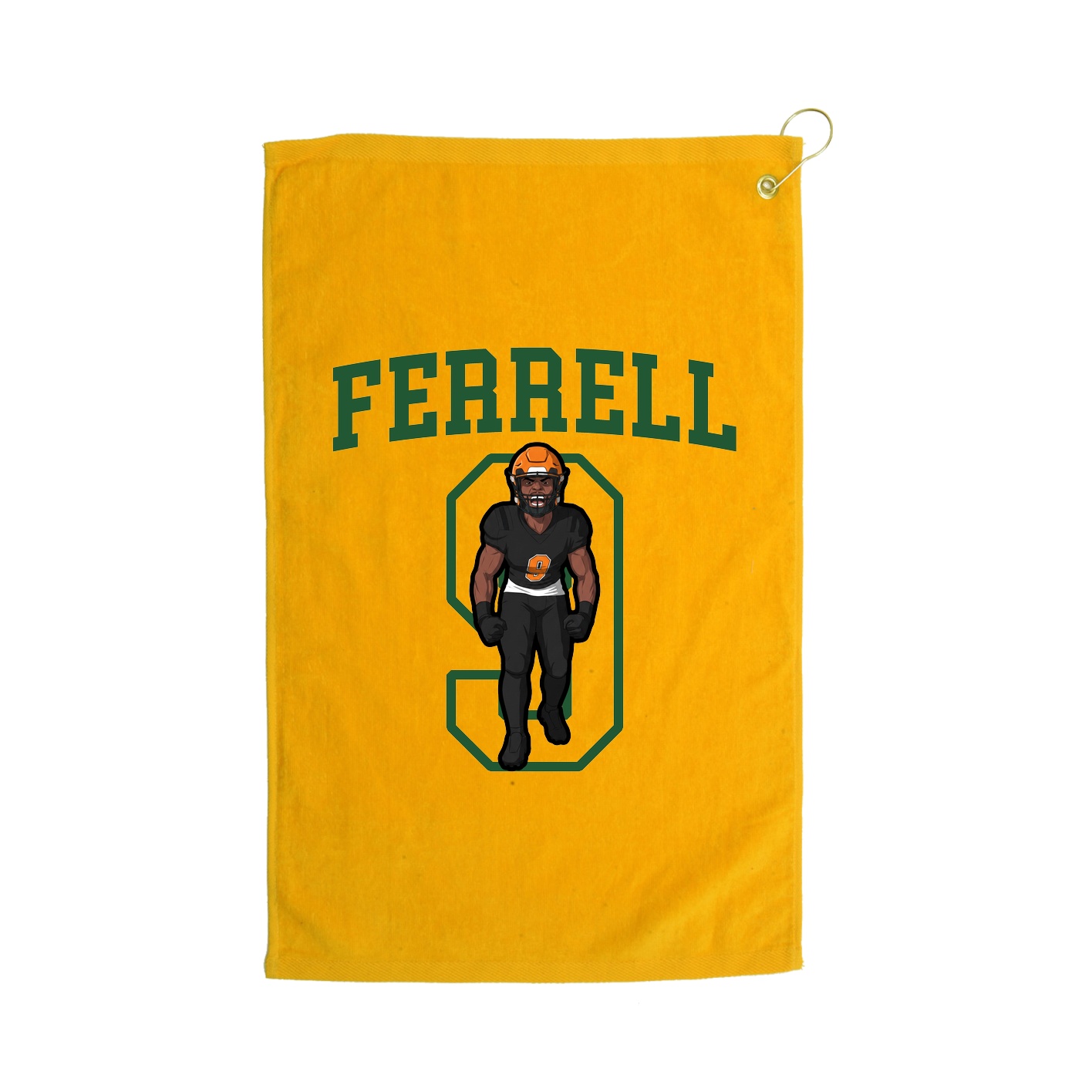 Golf Towel — Shirsey in Gold