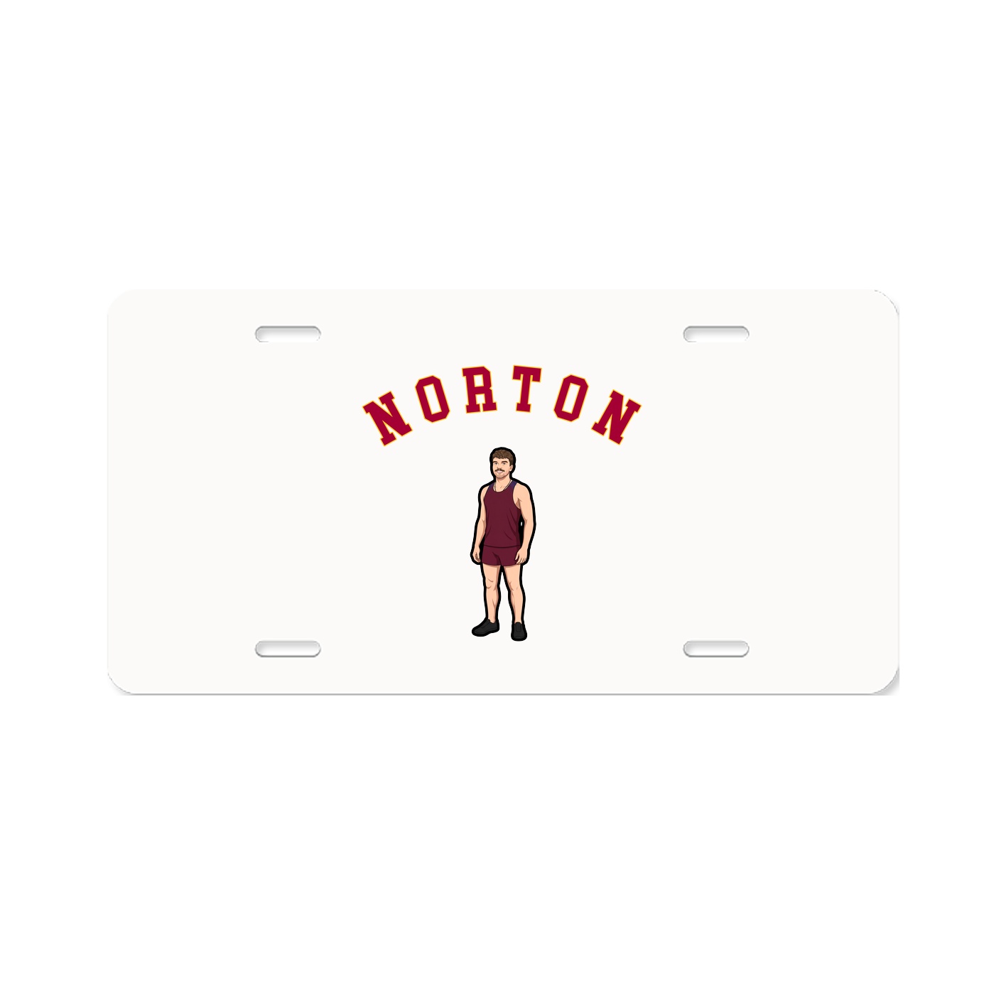 License Plate — Shirsey Arch in Classic