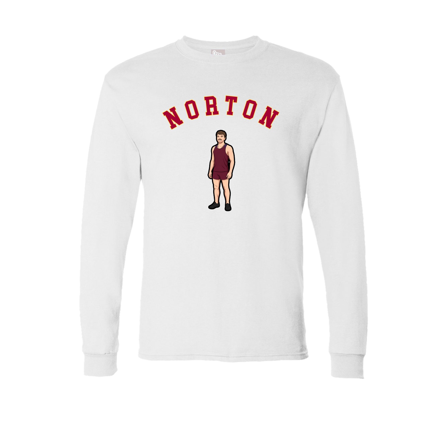 Long Sleeve Tee — Shirsey Arch in White
