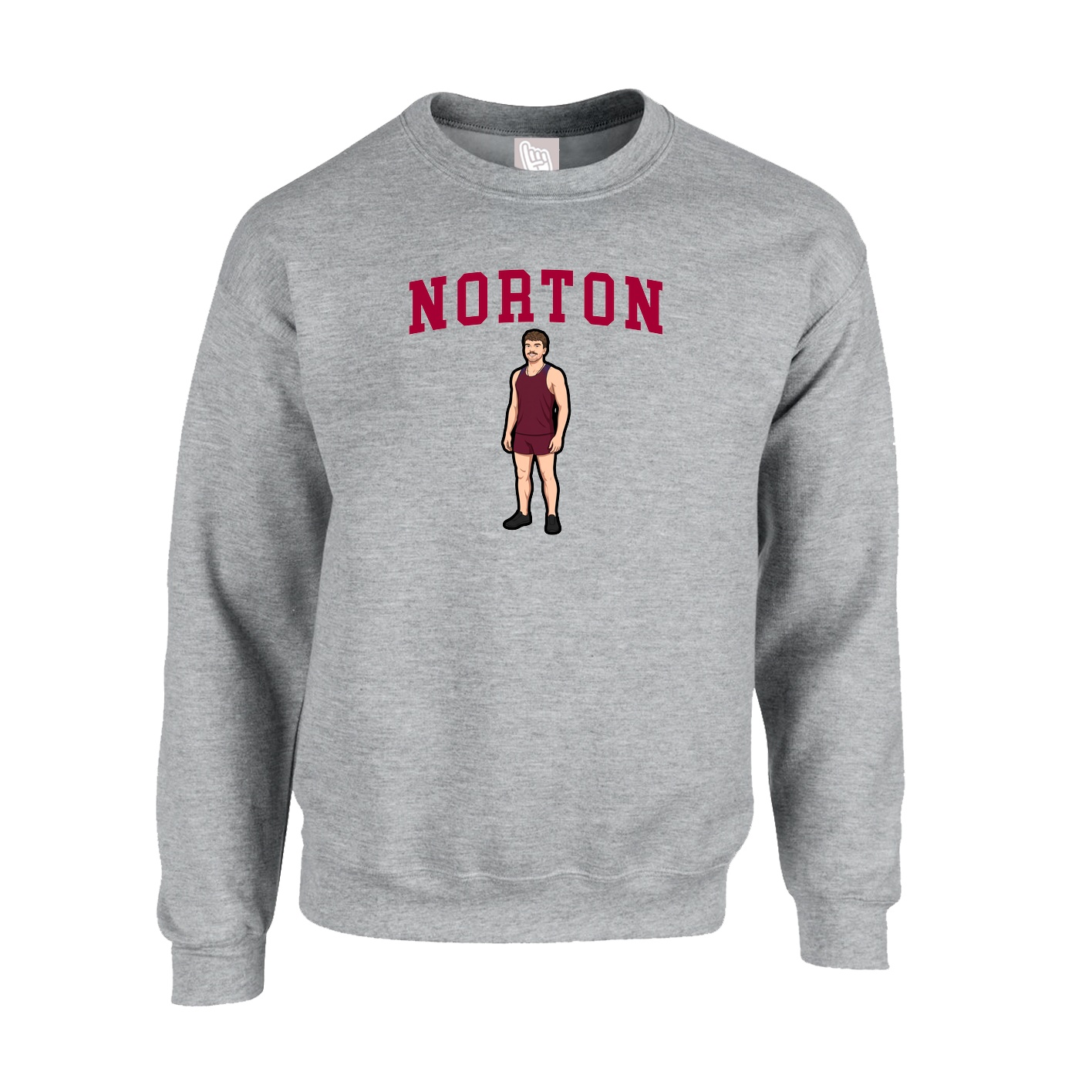 Fleece Crew — Shirsey in Grey