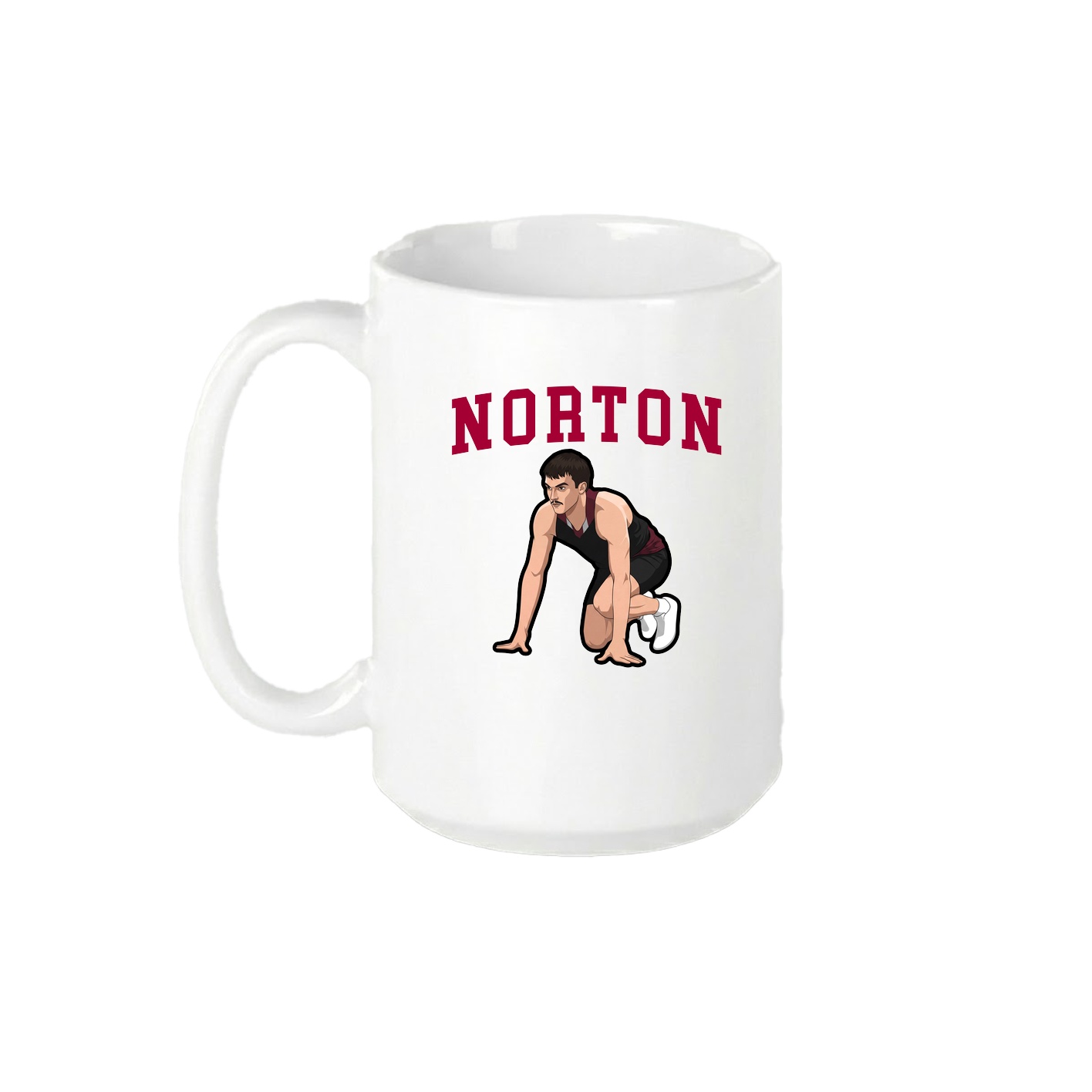 15oz Coffee Mug — Shirsey in White