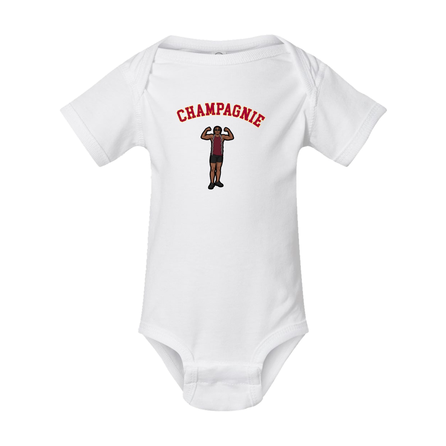 Baby Onesie — Shirsey Arch in White