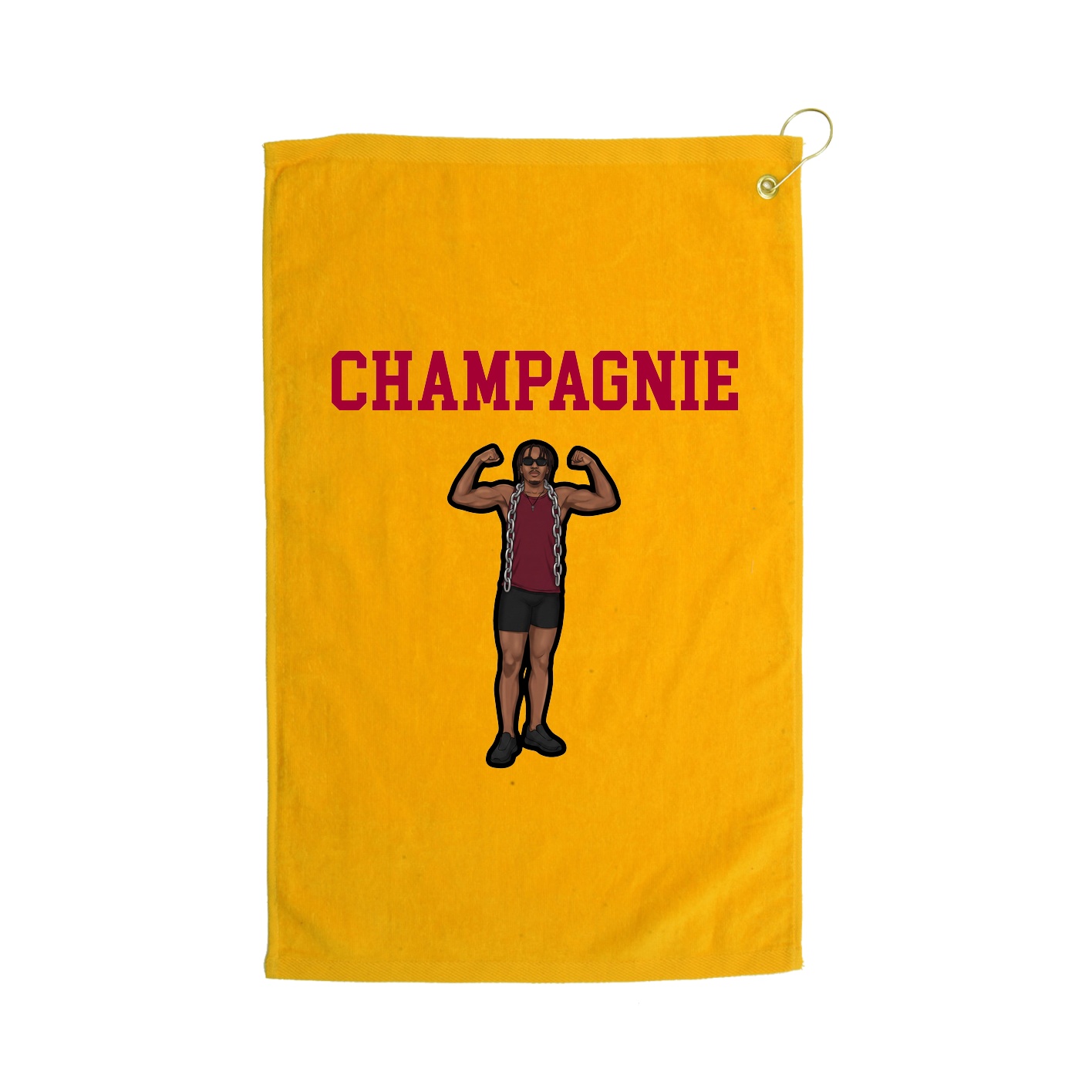 Golf Towel — Shirsey in Gold
