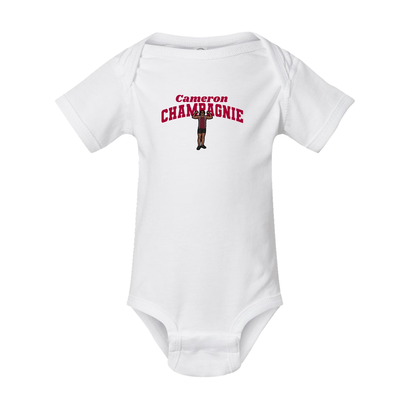 Baby Onesie — Signature Arch in White