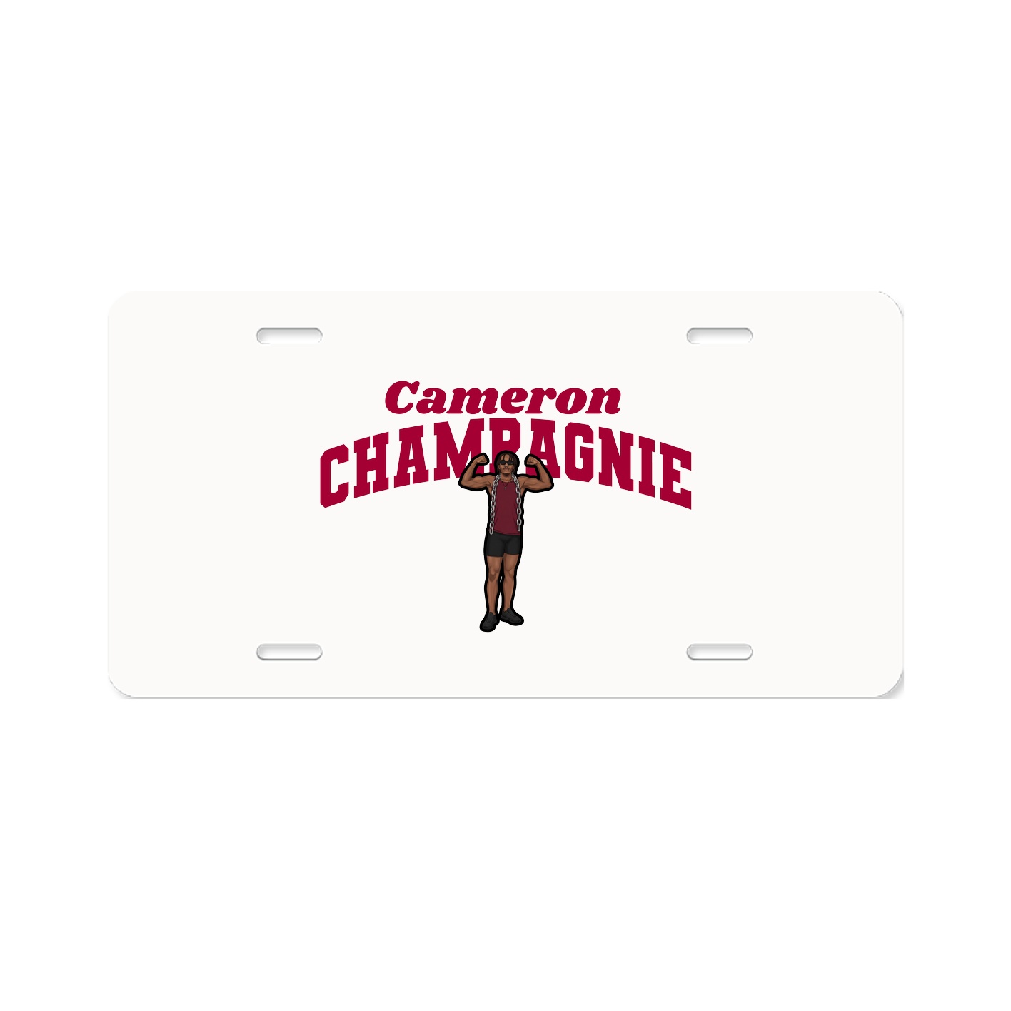 License Plate — Signature Arch in Classic