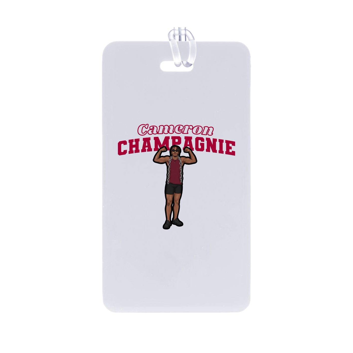 Bag Tag — Name Arch in Classic
