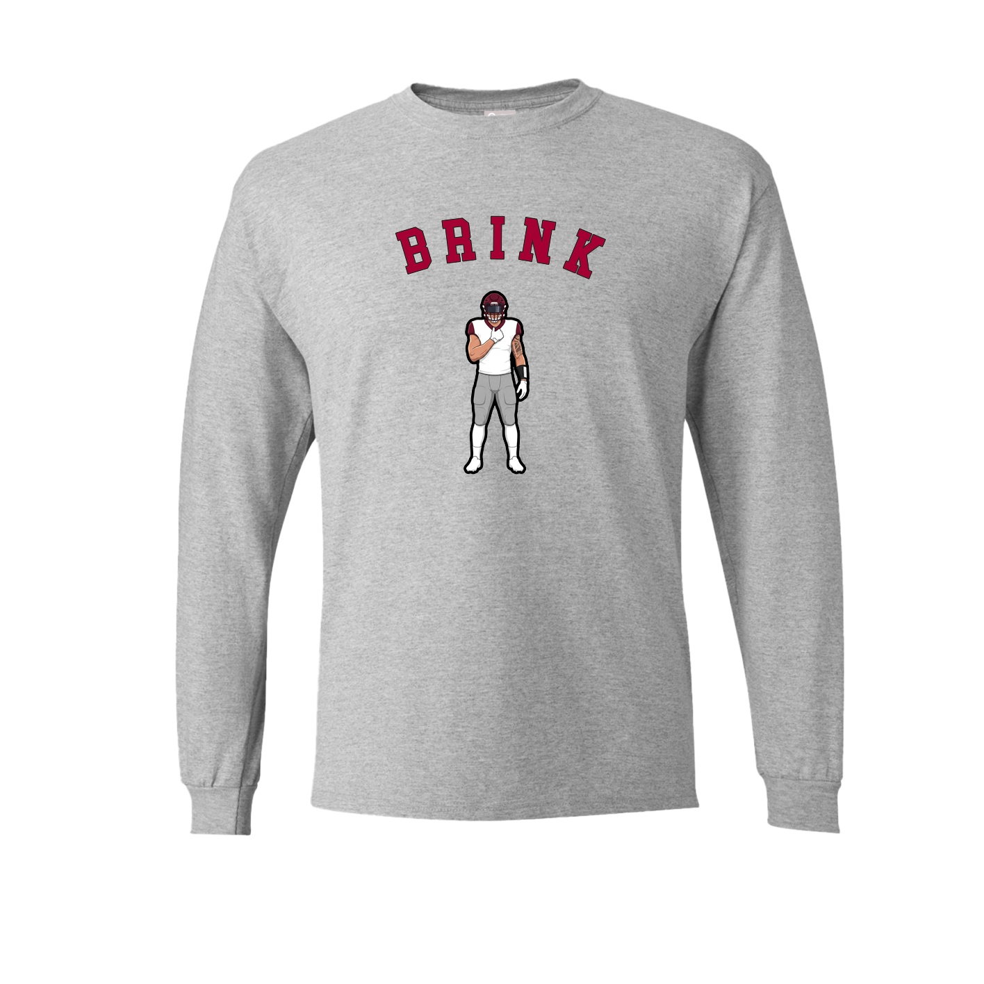 Long Sleeve Tee — Shirsey Arch in Grey
