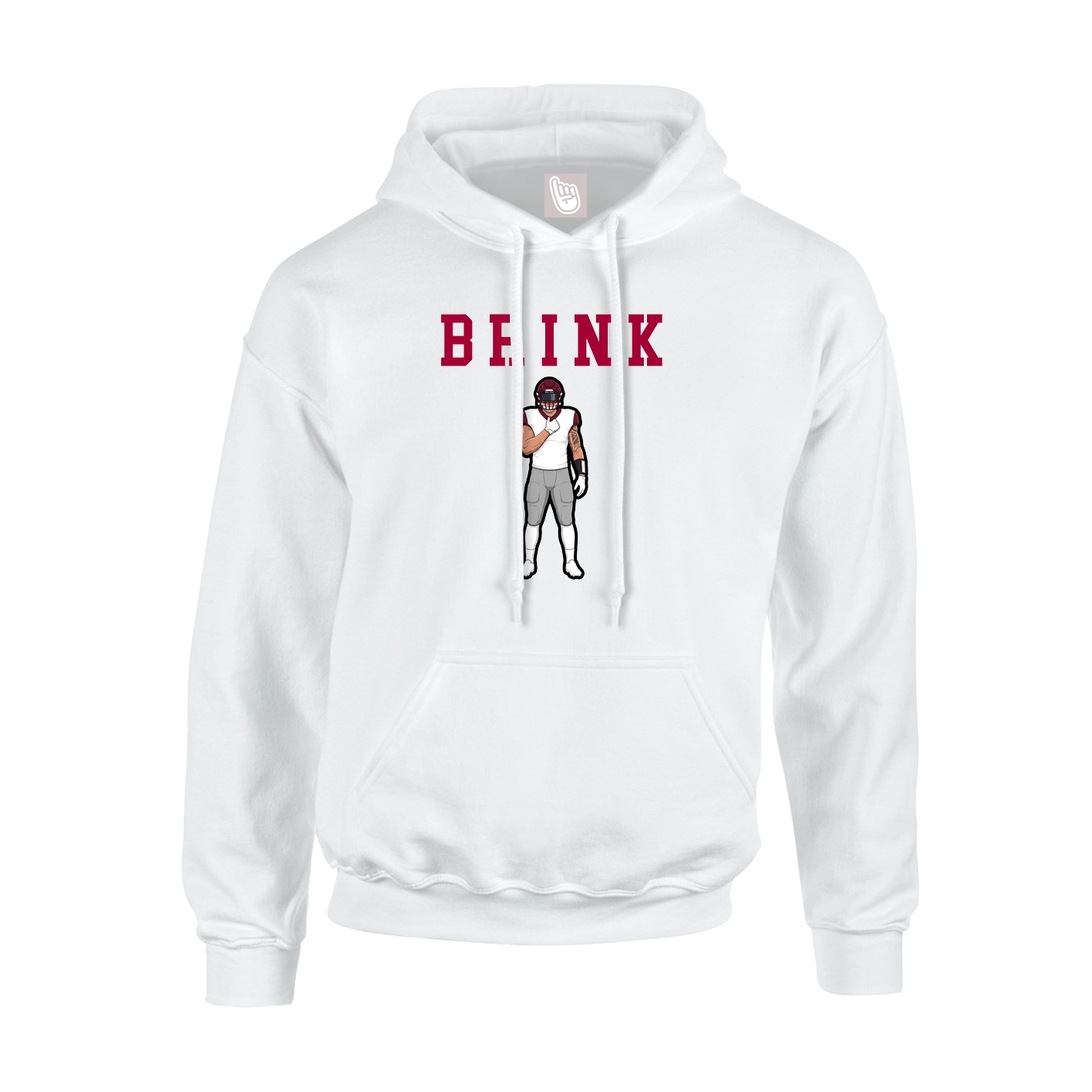Youth Hoodie — Shirsey in White