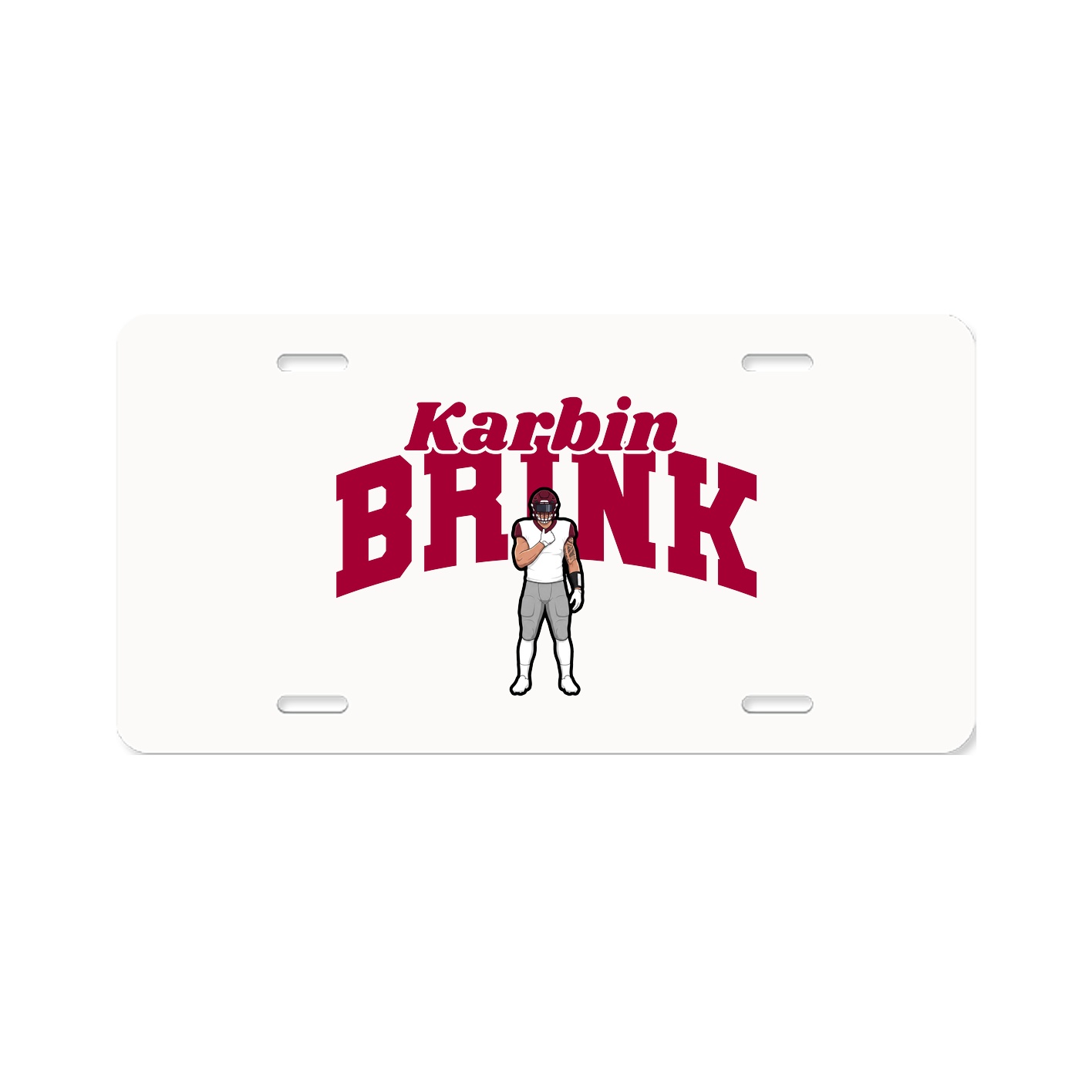 License Plate — Signature Arch in Classic