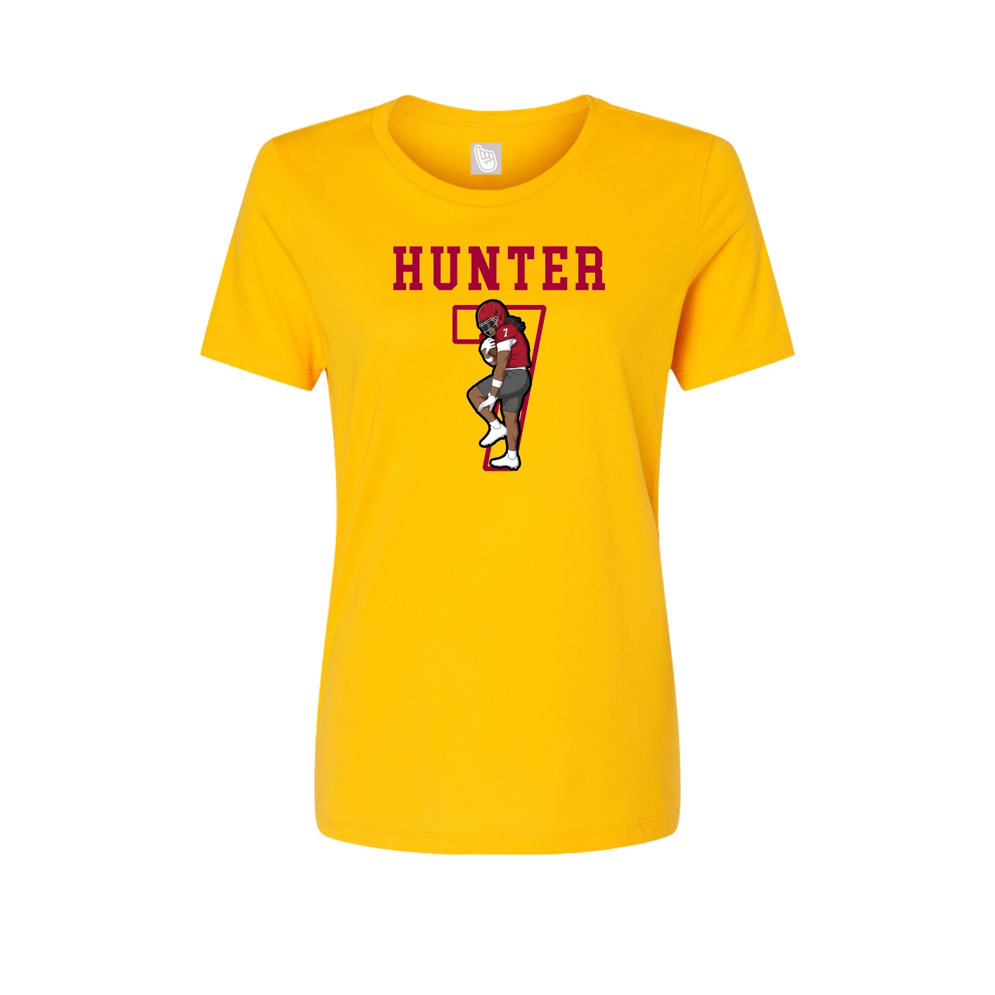 Fitted Women's Tee — Shirsey in Gold