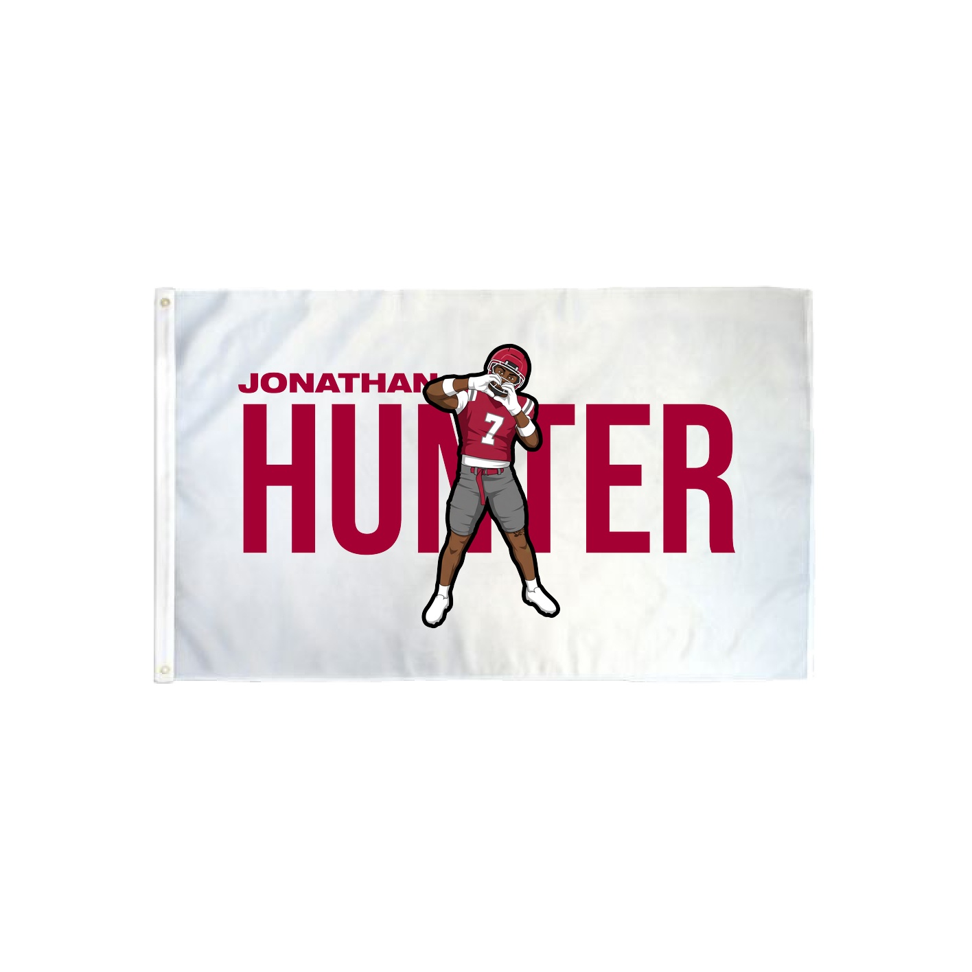 3x5 Flag — Player Name in Classic
