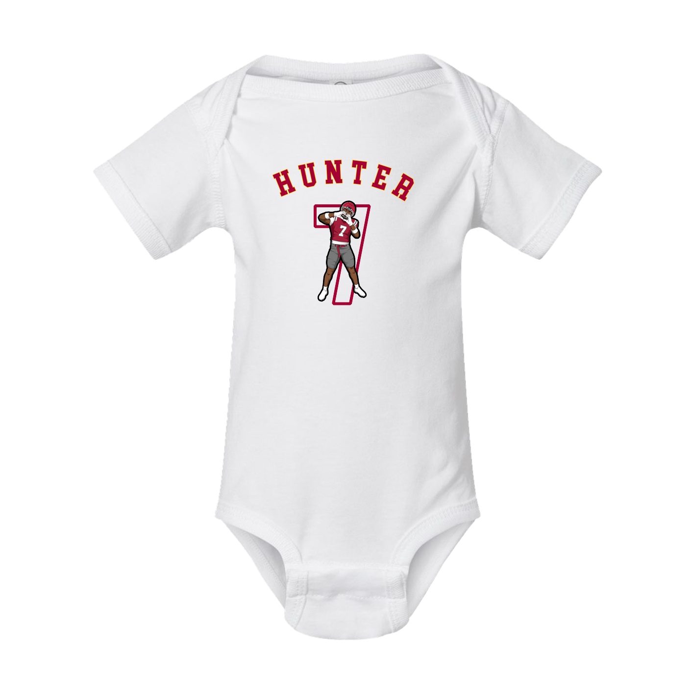 Baby Onesie — Shirsey Arch in White