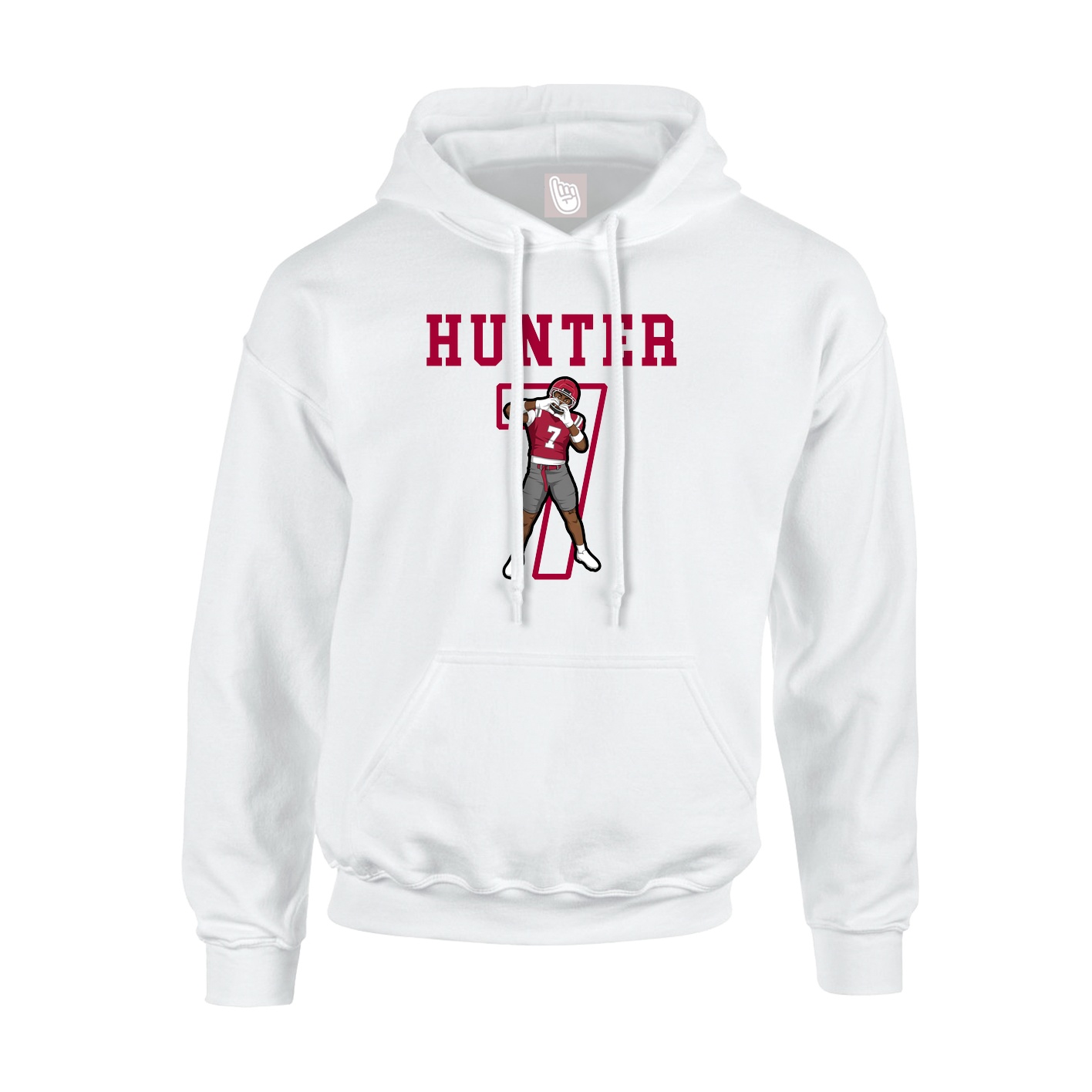 Youth Hoodie — Shirsey in White